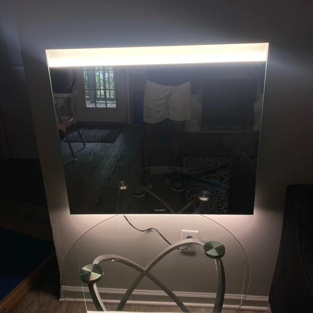 LED Mirror Duravit. Brand New. Cool addition to any household. Pretty cool style